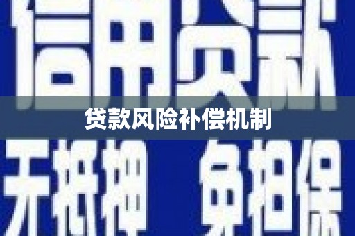 攸县贷款风险补偿机制