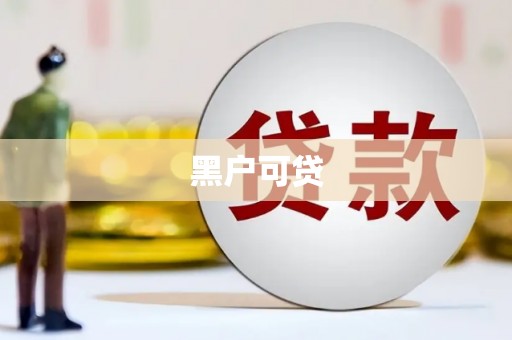 攸县黑户可贷