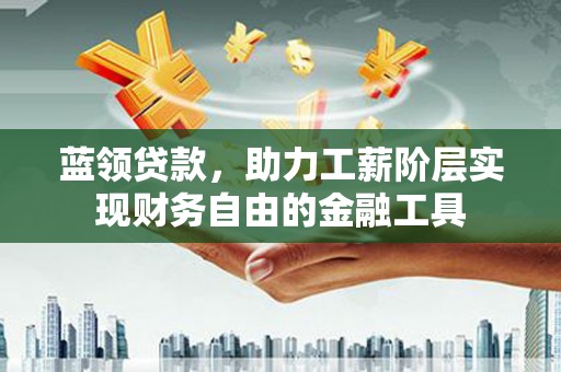 攸县蓝领贷款，助力工薪阶层实现财务自由的金融工具