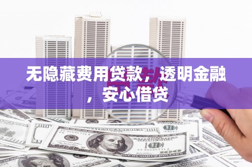 攸县无隐藏费用贷款，透明金融，安心借贷