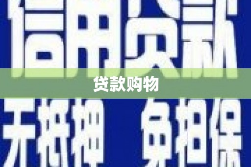 攸县贷款购物