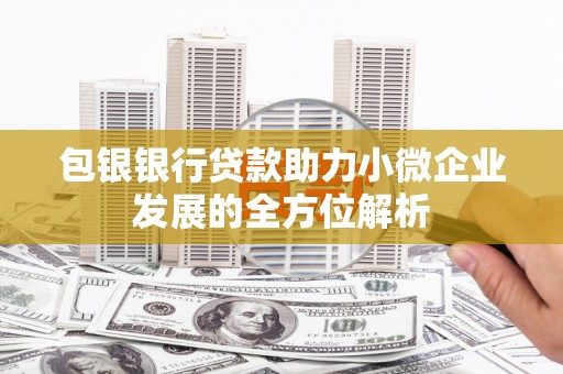 攸县包银银行贷款助力小微企业发展的全方位解析