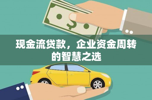 攸县现金流贷款，企业资金周转的智慧之选