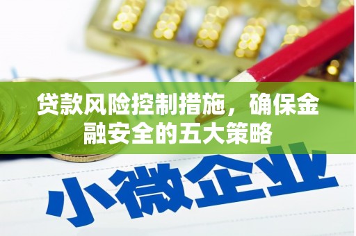 攸县贷款风险控制措施，确保金融安全的五大策略