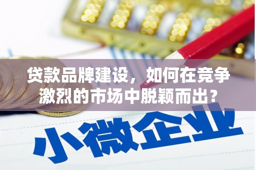 攸县贷款品牌建设，如何在竞争激烈的市场中脱颖而出？