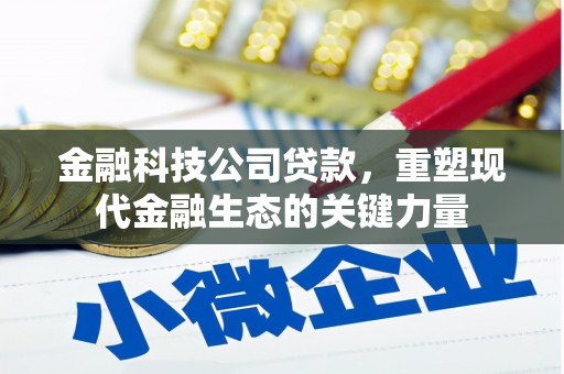 攸县金融科技公司贷款，重塑现代金融生态的关键力量