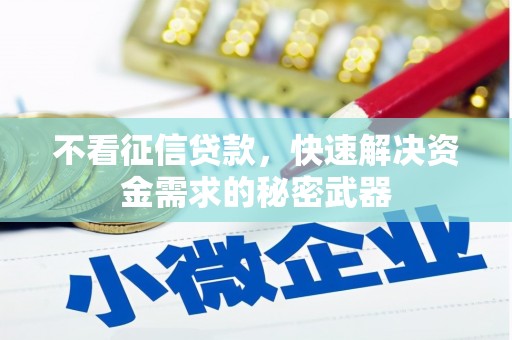 攸县不看征信贷款，快速解决资金需求的秘密武器