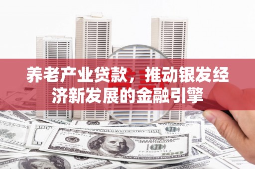 攸县养老产业贷款，推动银发经济新发展的金融引擎