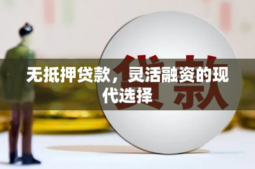 攸县无抵押贷款，灵活融资的现代选择