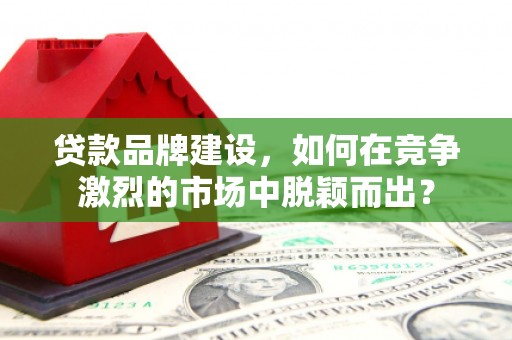 攸县贷款品牌建设，如何在竞争激烈的市场中脱颖而出？