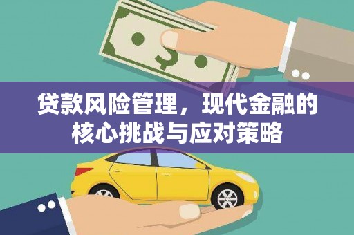 攸县贷款风险管理，现代金融的核心挑战与应对策略