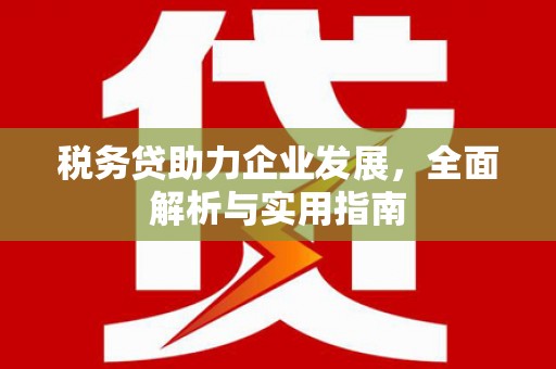 攸县税务贷助力企业发展，全面解析与实用指南