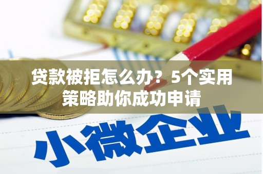 攸县贷款被拒怎么办？5个实用策略助你成功申请