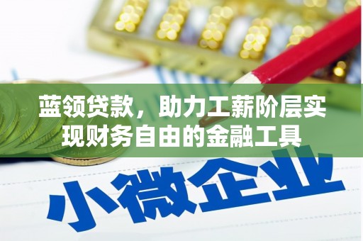 攸县蓝领贷款，助力工薪阶层实现财务自由的金融工具